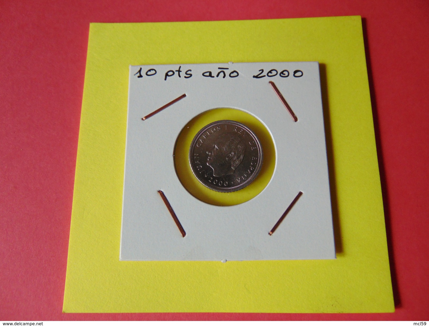 Rey Juan Carlos 10 Pesetas Año 2000 - 10 Pesetas