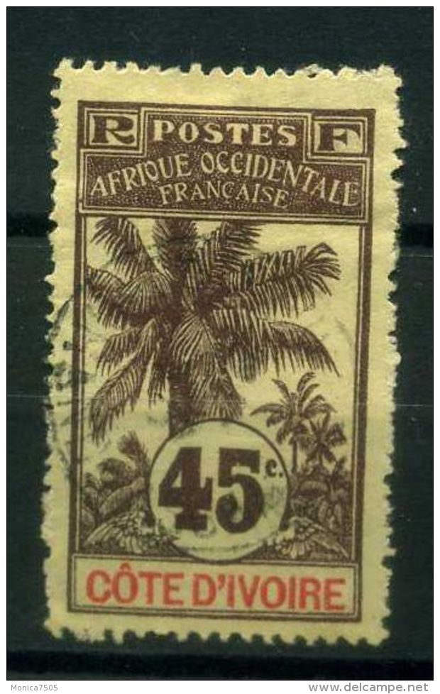 COTE-D'IVOIRE  ( POSTE  ) : Y&T  N°  30  TIMBRE   TRES   BIEN  OBLITERE, A VOIR . - Gebraucht