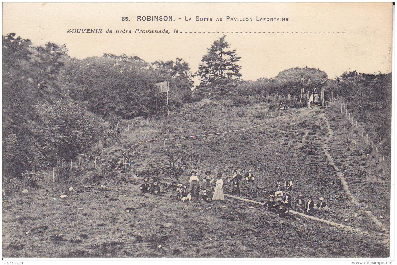 HAUTS DE SEINE    ROBINSON    LA BUTTE  AU PAVILLON  LAFONTAINE - Autres & Non Classés