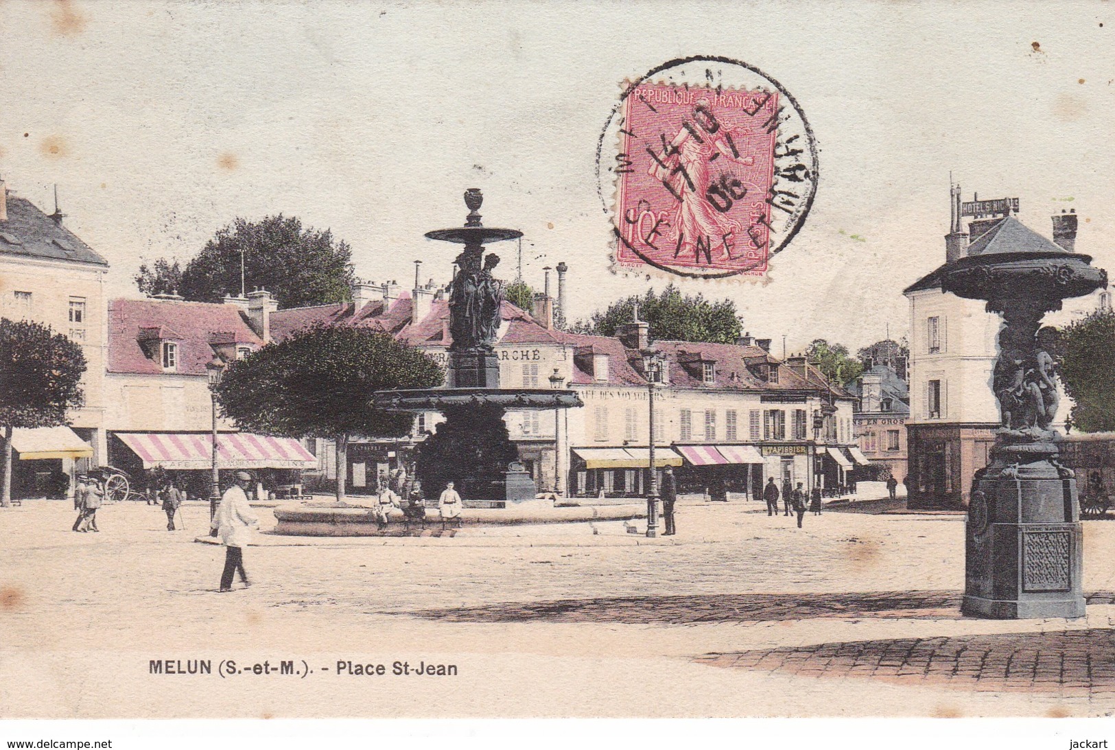 MELUN PLACE SAINT JEAN - Melun