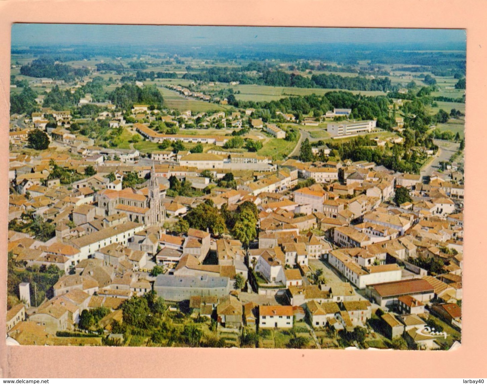 Cp  Cartes Postales  - Hagetmau Vue Generale Aerienne - Hagetmau