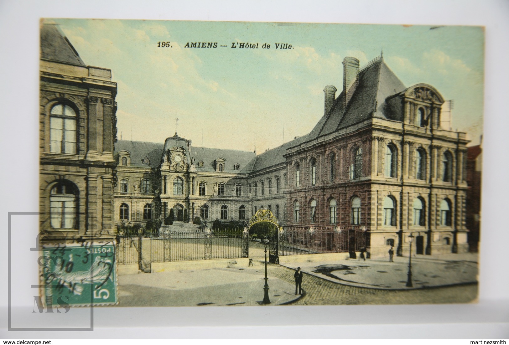 Old Postcard France - Amiens - L'Hotel Du Ville - Posted - Amiens