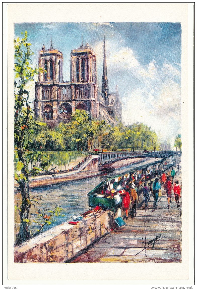 Notre-Dame De Paris - Peinture De Pedro Vargas - Editions Krisarts - Notre Dame Von Paris