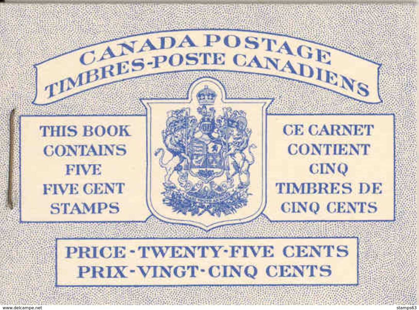 CANADA, 1953, Booklet 52, Mi 0-48 - Carnets Complets