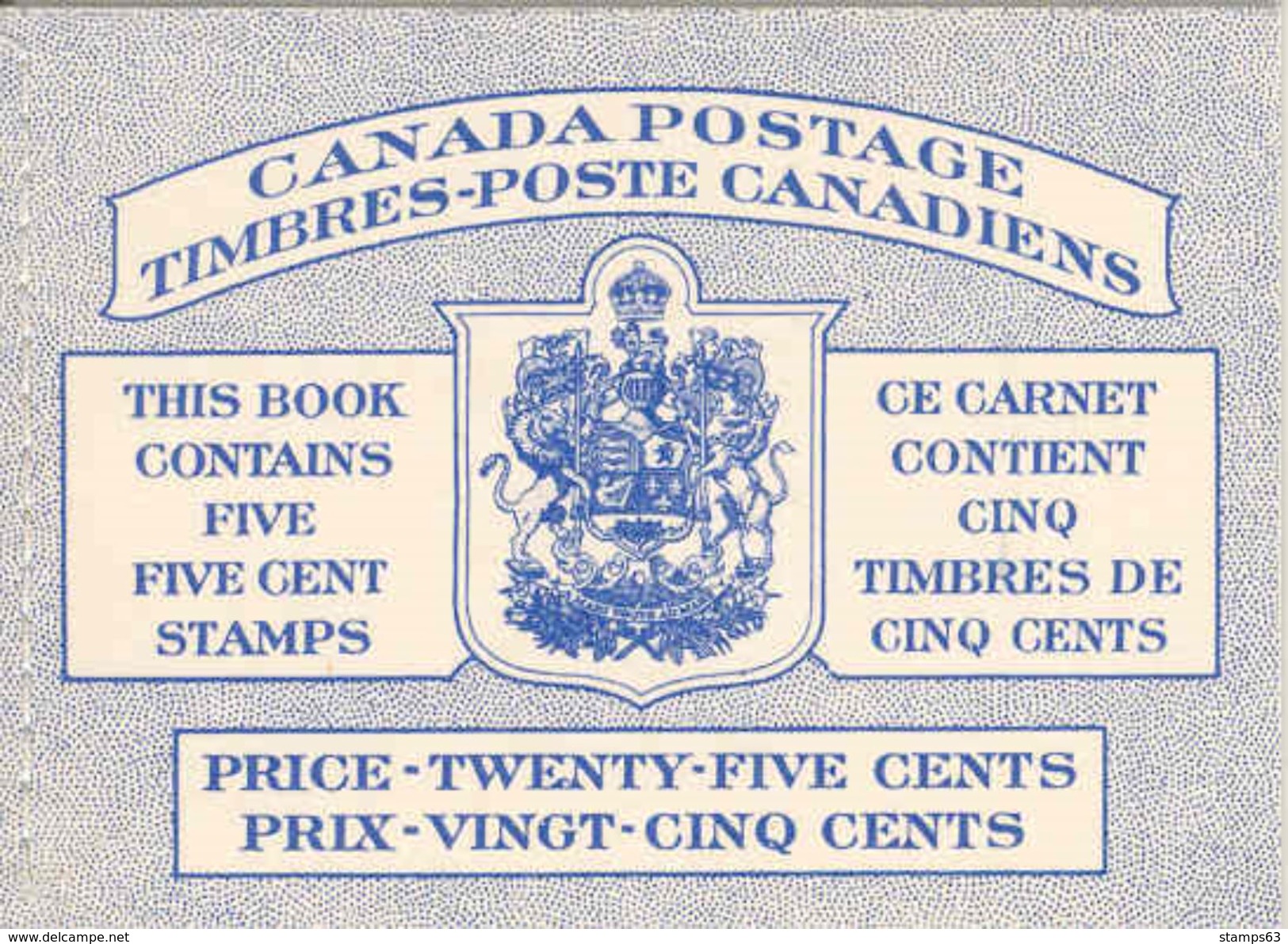 CANADA, 1953, Booklet 52a, Mi 0-48 - Ganze Markenheftchen