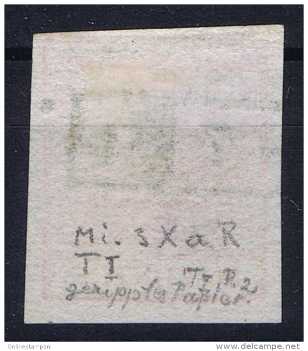 Osterreich Lombardei Venetien 1850 Mi  3 X R Type I Geripptes Papier Cancelled - Gebraucht