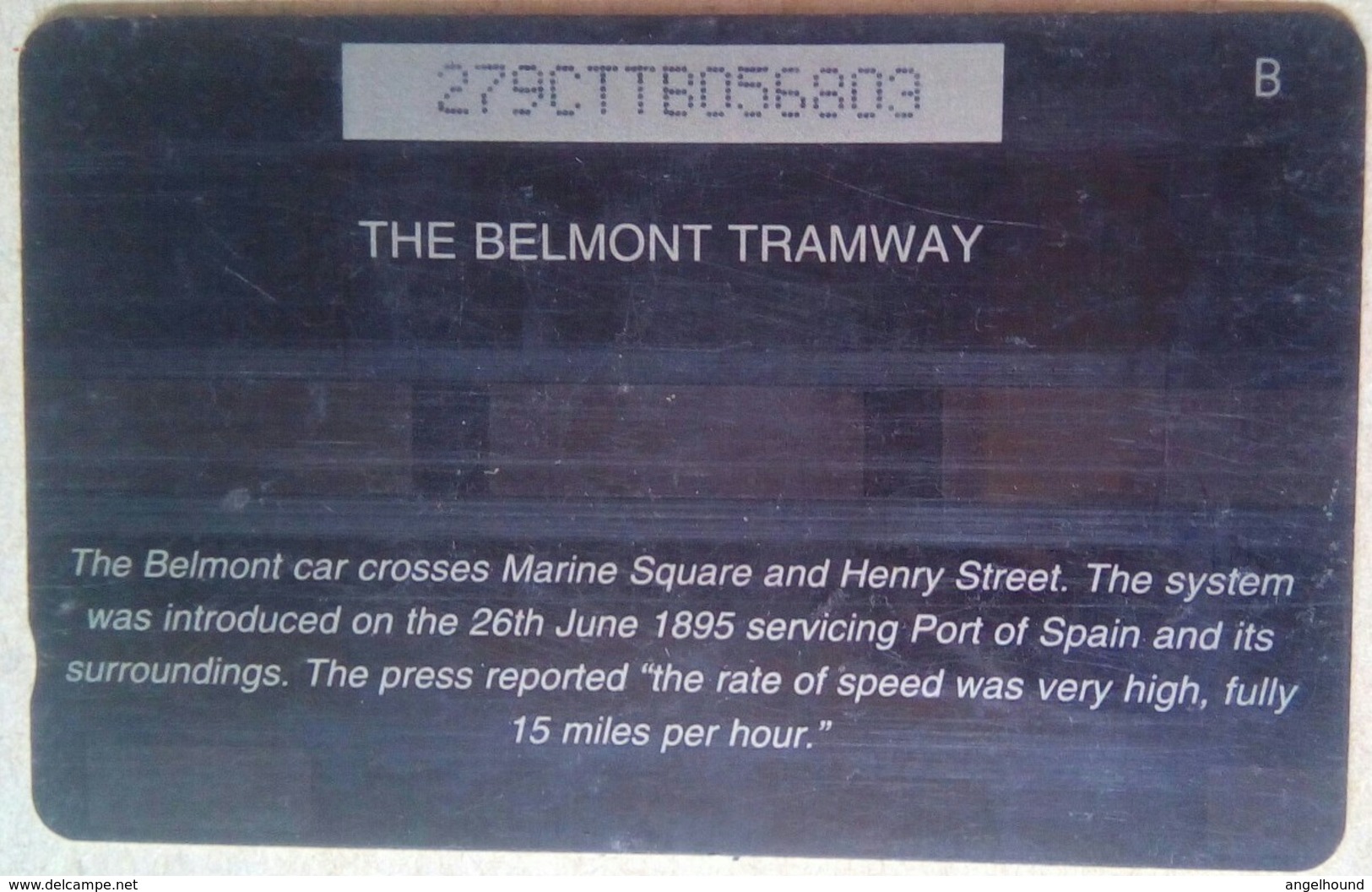 Trinidad And Tobago 279CTTB TT$20 "Belmont Tramway  " - Trinidad & Tobago