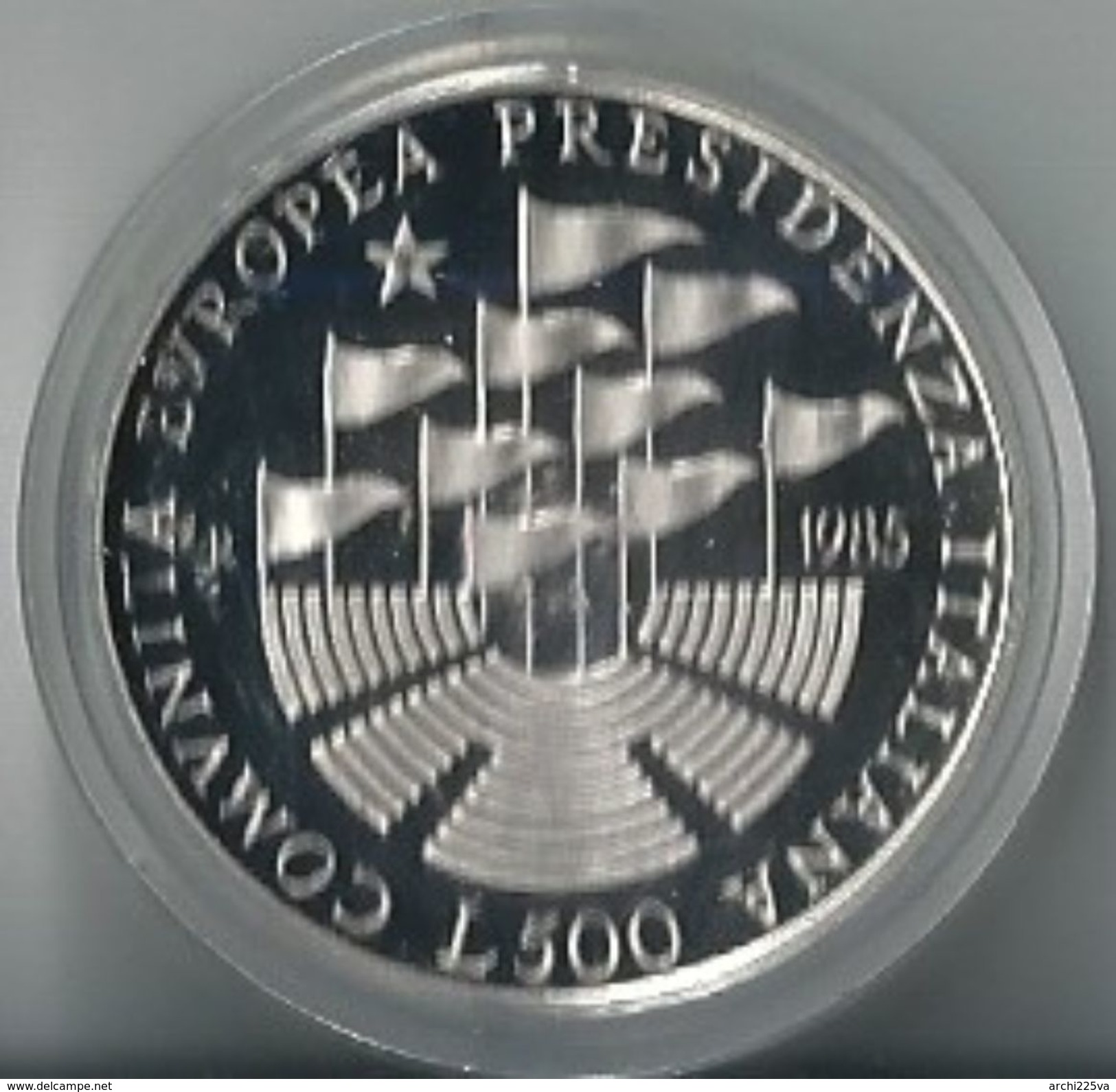 ITALIA 1985 - CEE - 500 Lire FDC PROOF - Argento / Argent / Silver 1 Oz. 835 / 1000 - Confezione Originale - Set Fior Di Conio