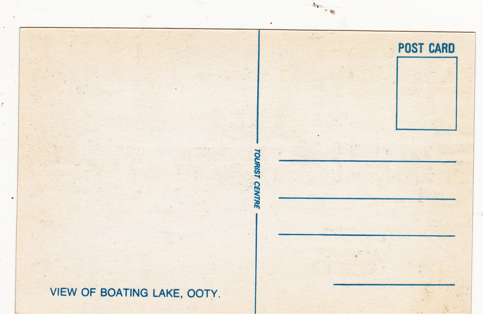 Post Card Of Boating Lake,Ooty, ,Y67. - Autres & Non Classés