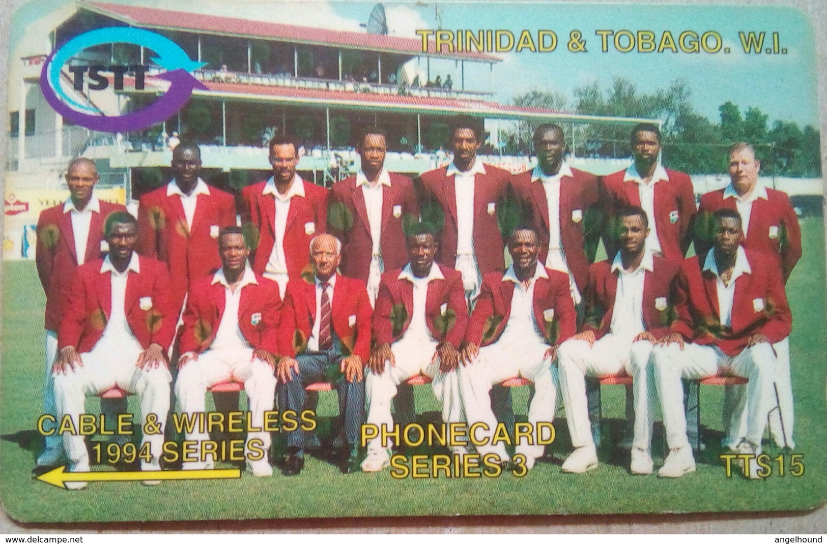 Trinidad And Tobago 8CTTC  TT$15 Cricket Team " - Trinidad En Tobago