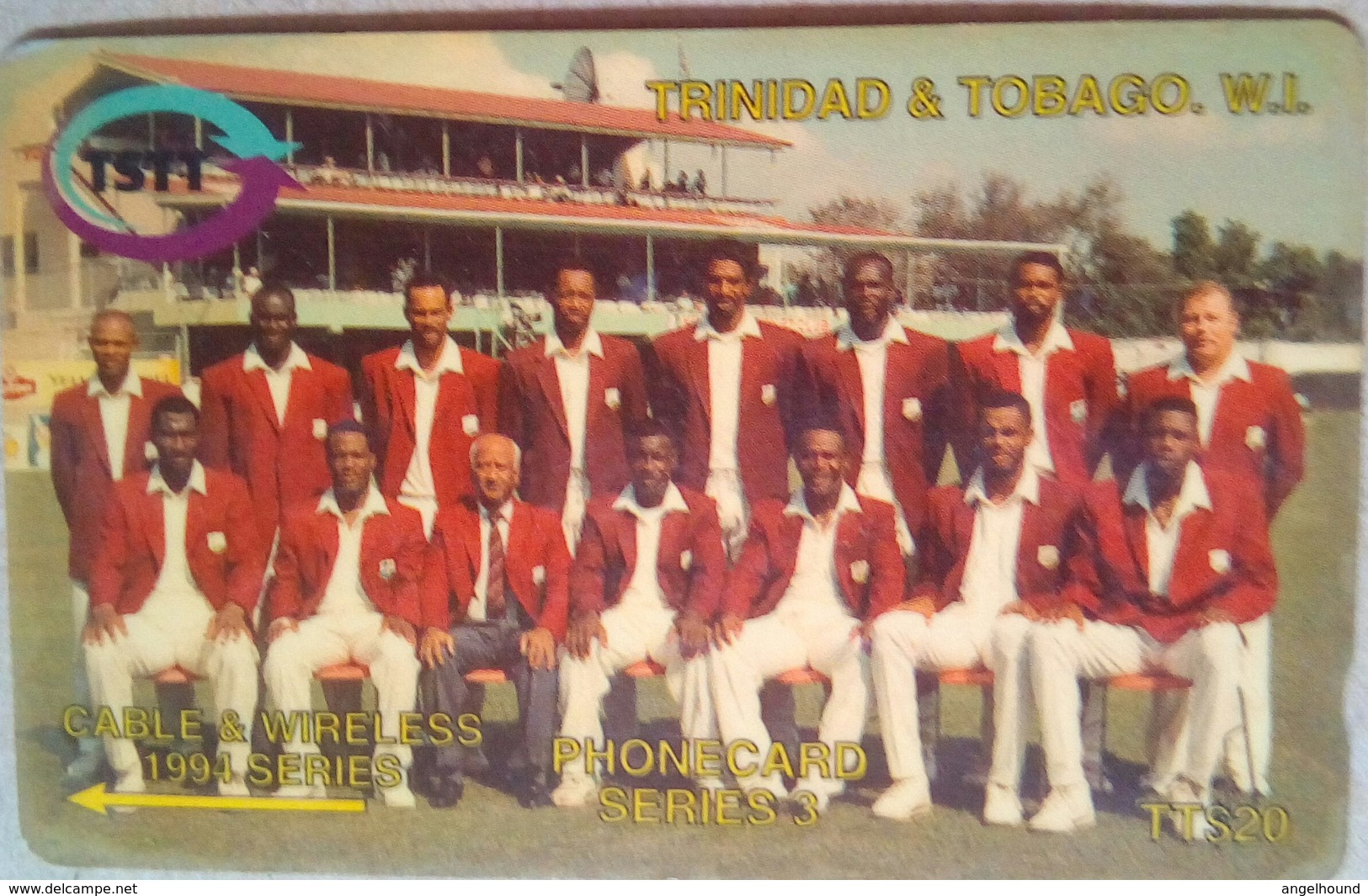Trinidad Abd Tobago 12CTTB  TT$15  "Cricket Team " - Trinidad & Tobago