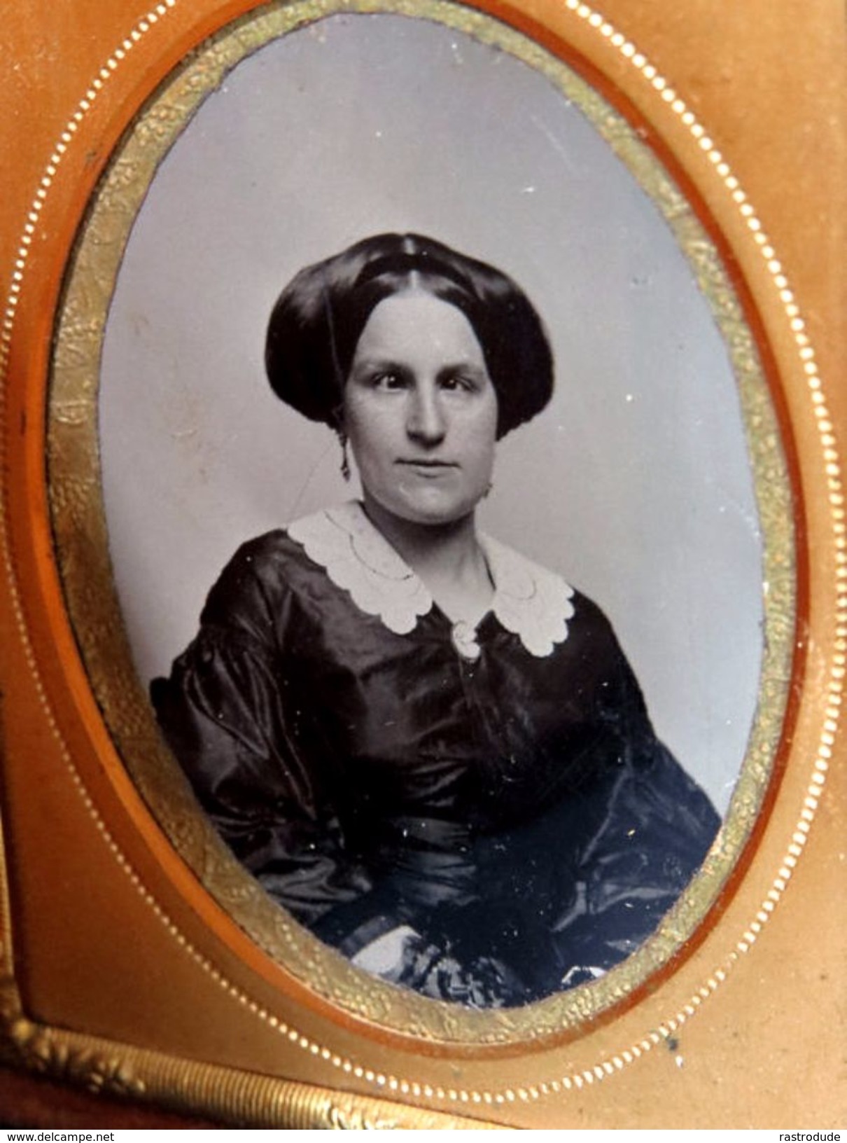 1860s - Tin Type - Rare Crossed Eye Woman - Oeil Croisé - Schielen - Selten - Old (before 1900)