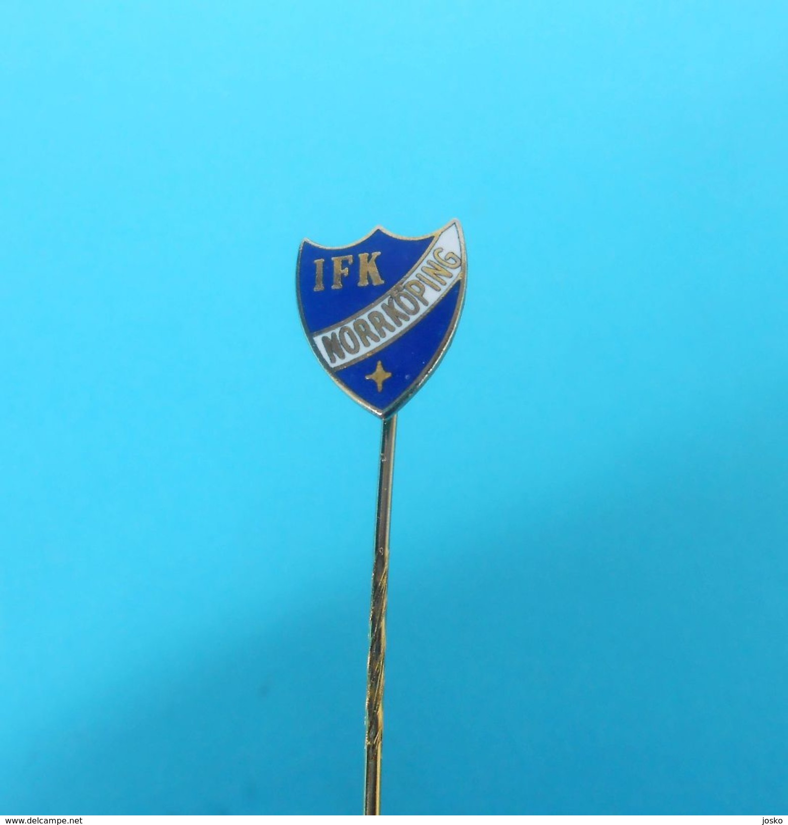 IFK NORRKOPING - Sweden Football Soccer Club Enamel Pin Badge Soccer Fussball Futbol Calcio Anstecknadel Distintivo - Fussball