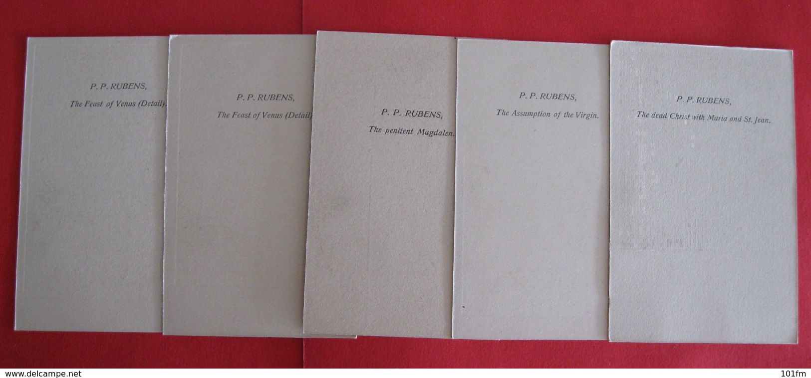 Peter Paul Rubens - Lot Of 15 Pictures In Original Envelope - 5 - 99 Postcards