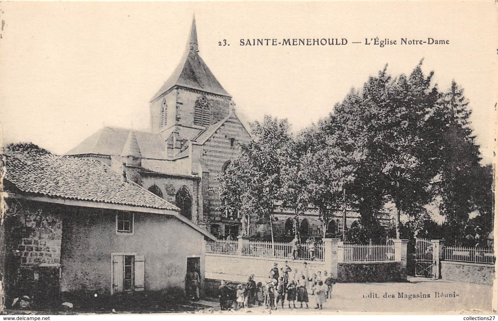 51-SAINTE-MENEHOULD- L'EGLISE NOTRE-DAME - Sainte-Menehould