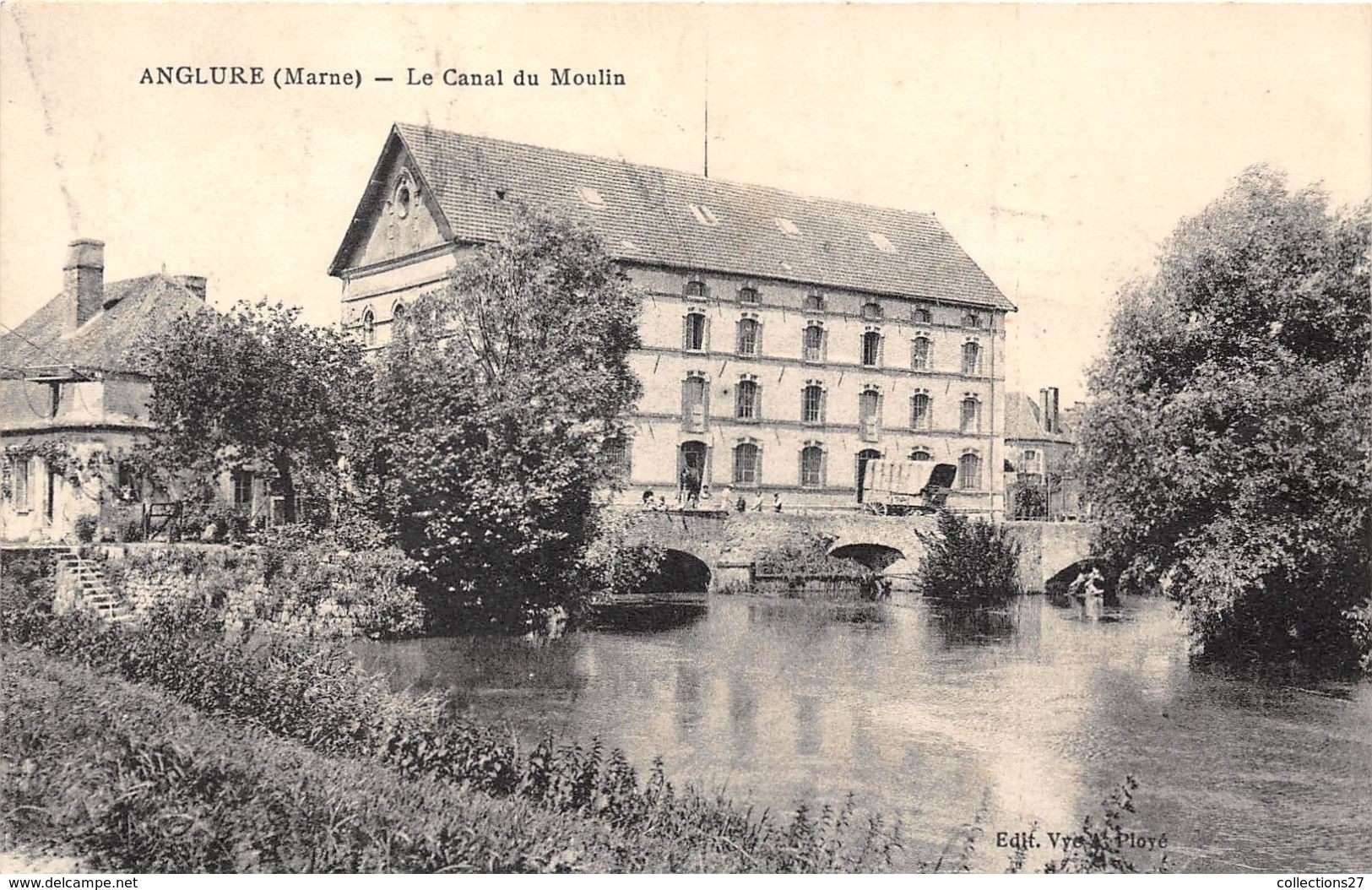 51-ANGLURE- LE CANAL DU MOULIN - Anglure