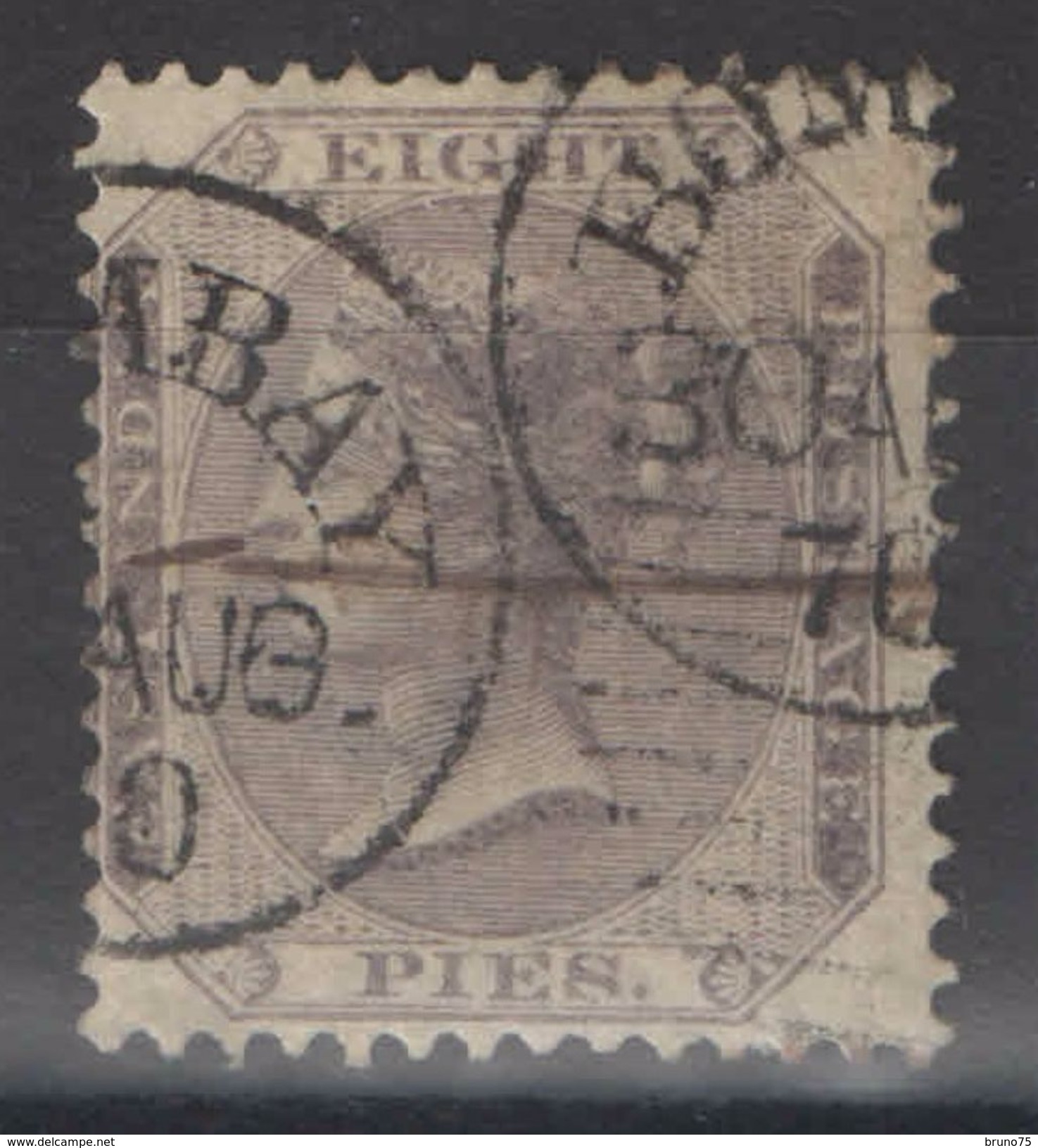 Inde Anglaise - YT 20 Oblitéré - 1858-79 Compagnie Des Indes & Gouvernement De La Reine