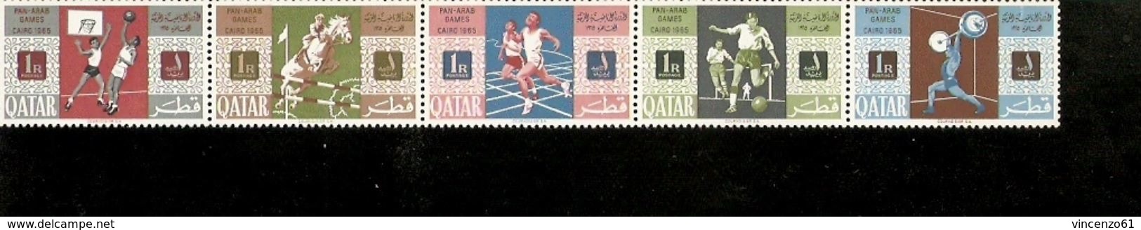 QATAR 1965 PANARABES GAMES CAIRO 1965 - Coupe D'Asie Des Nations (AFC)