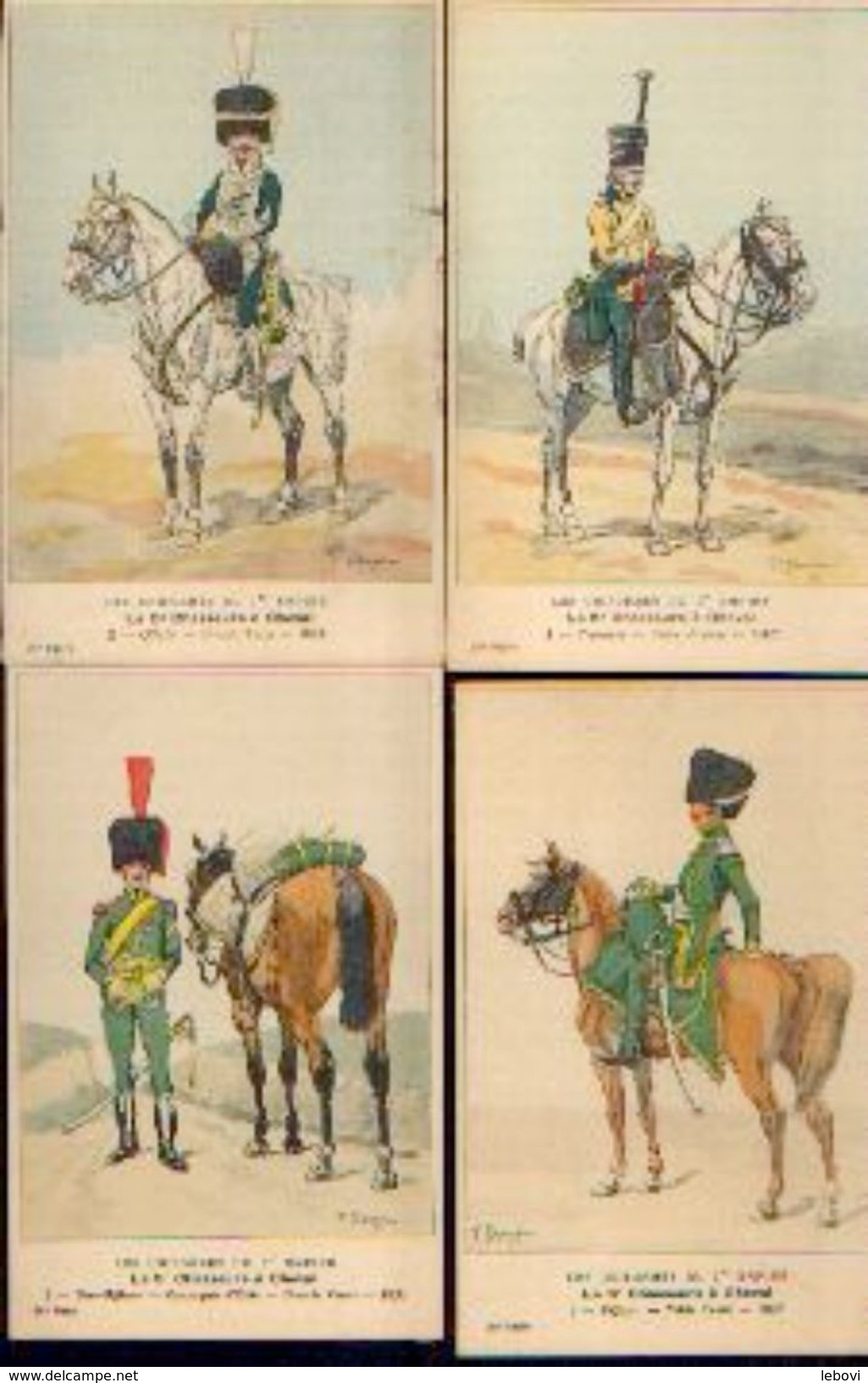 « Les Uniformes Du 1er Empire – Le 5e Chasseurs à Cheval » - Ed. Treuttel Et Wurtz, Strasbourg (vers 1911) - Uniformes