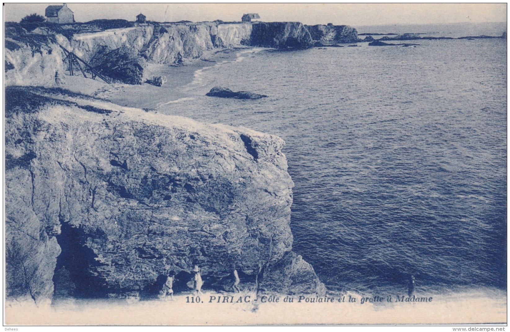 44 - Piriac Sur Mer, Côte Du Poulaire Et De La Grotte à Madame - Piriac Sur Mer