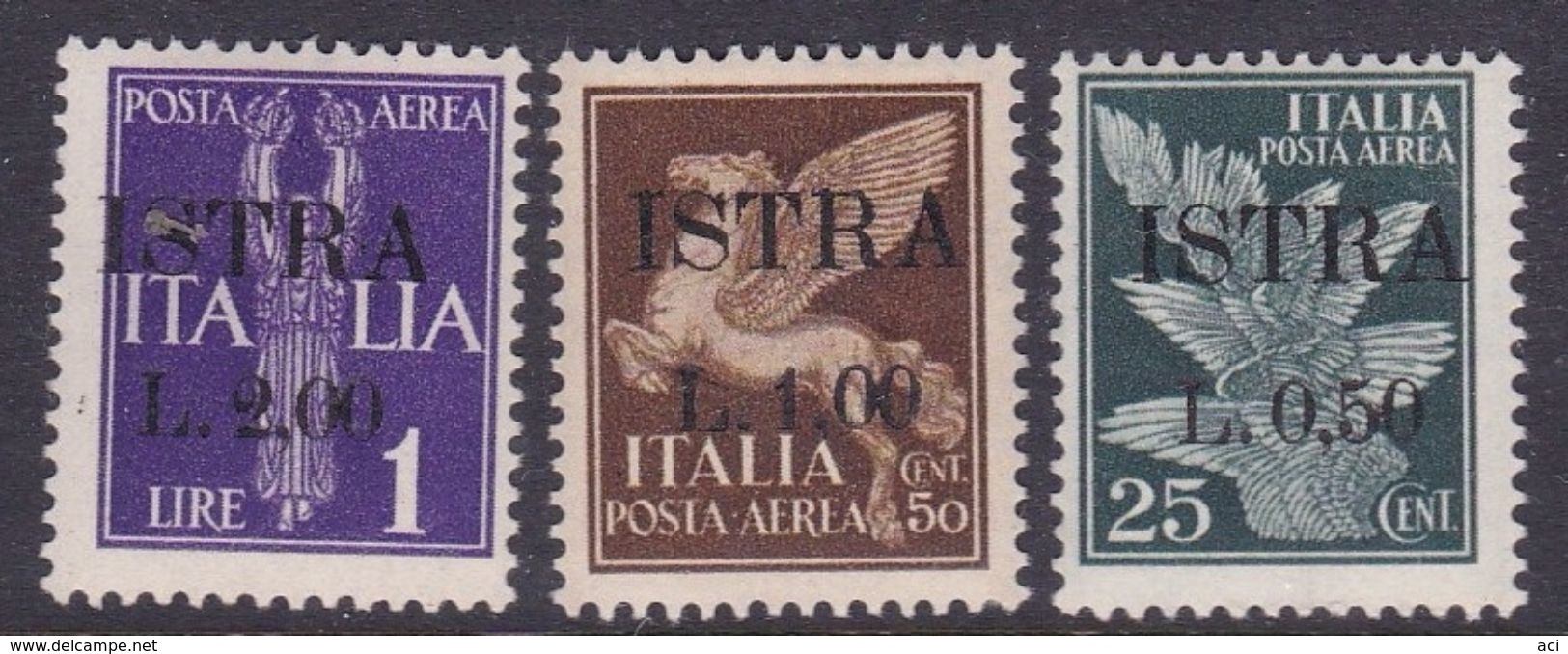 Italy-WW II Occupation -Yugoslavian Occupation-Istria, 1945 S 34-360, Mint Hinged - Yugoslavian Occ.: Istria