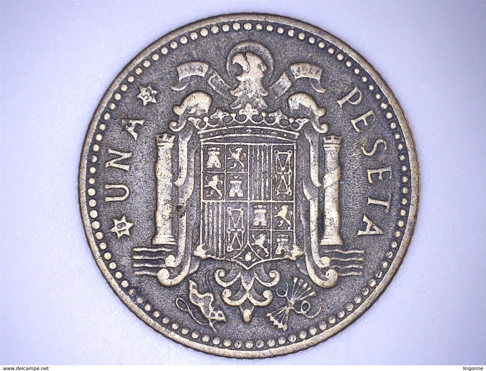 Espagne Spain 1 Peseta 1947 (*52) ETOILE 52 - 1 Peseta