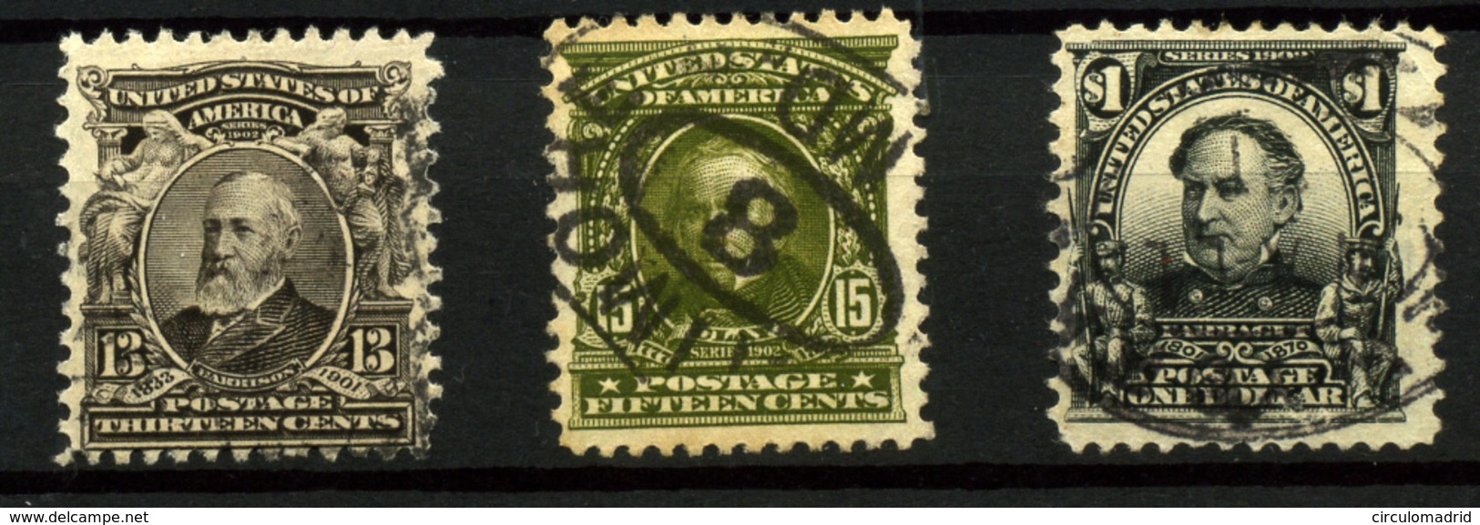 Estados Unidos Nº 152/3 Y 155 - Unused Stamps