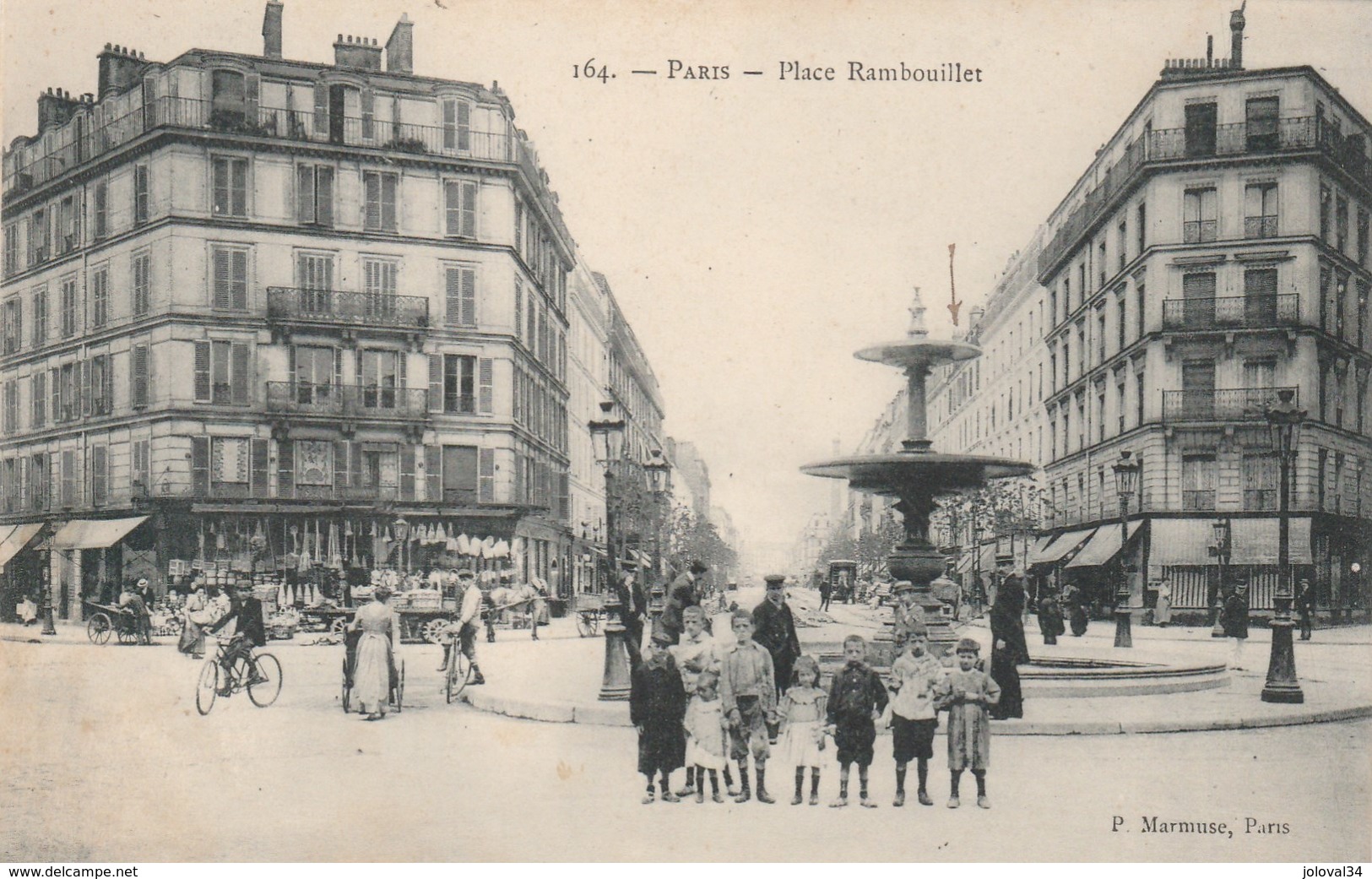 PARIS - Place Rambouillet - Animée Dont Enfants - Andere & Zonder Classificatie