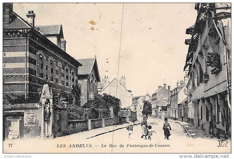 Les Andelys.   27 :    Rue Fontanges De Couzon      ( Voir Scan) - Les Andelys