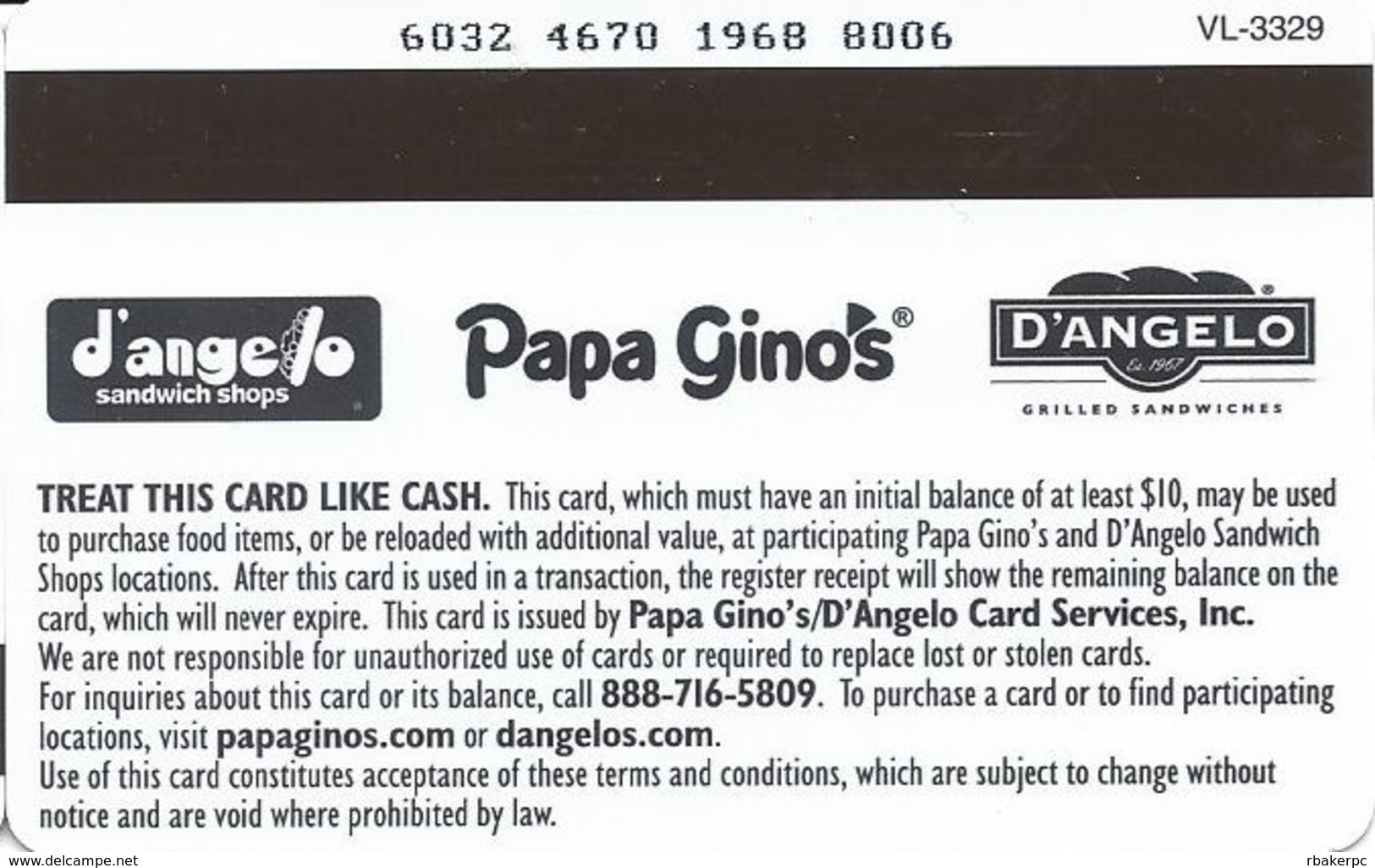 Papa Gino's Gift Card - Gift Cards
