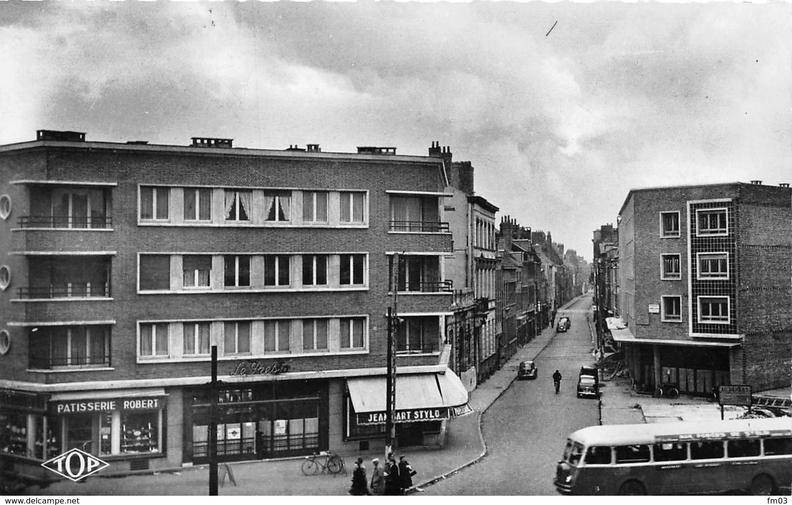 Dunkerque Rue Gambetta Bus Autocar Top 113 - Dunkerque