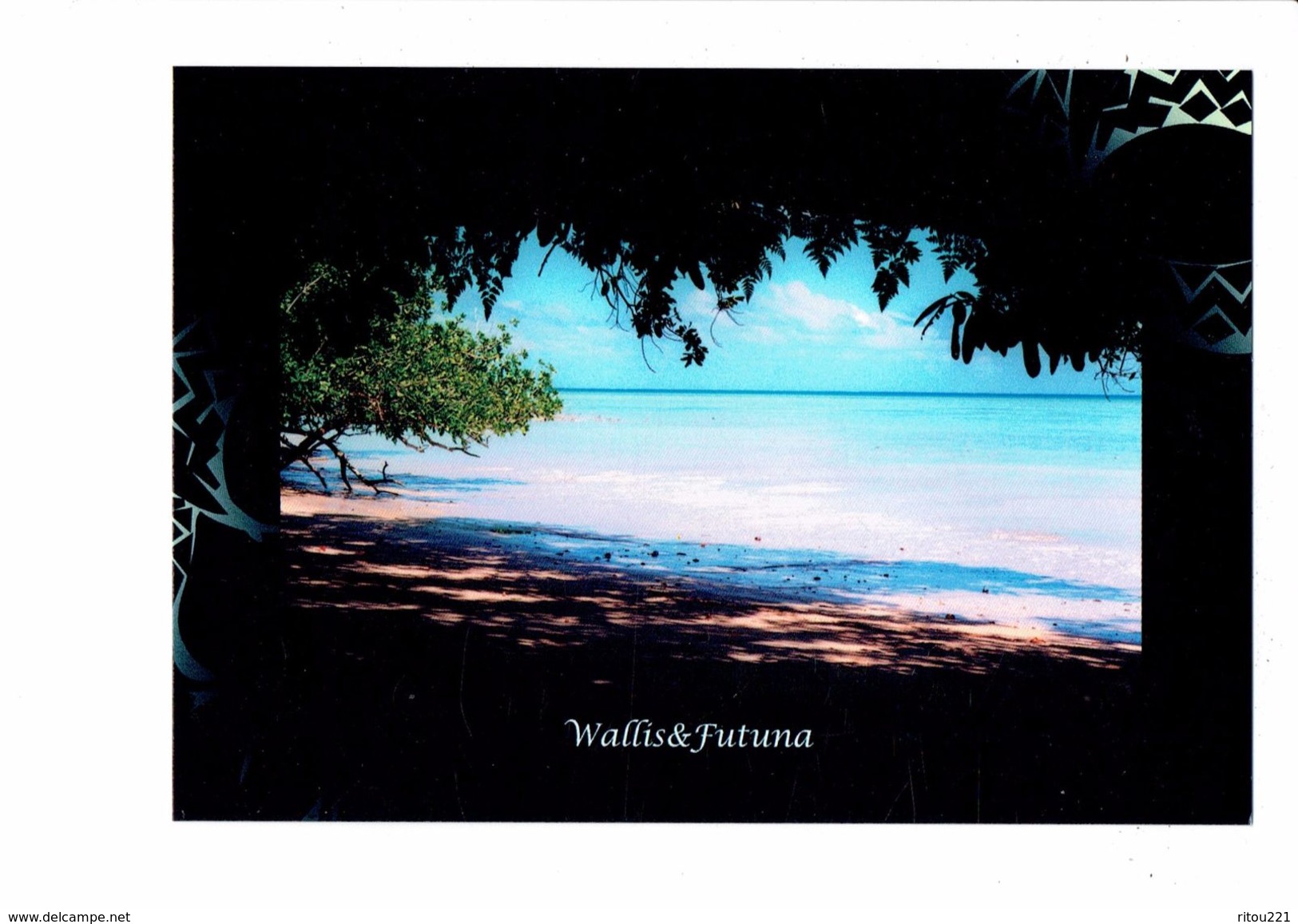 Cpm - WALLIS Et FUTUNA - PLAGE D'UTULEVE - Pacifique Sud - N°56 Beauvilain Th. - Wallis-Et-Futuna