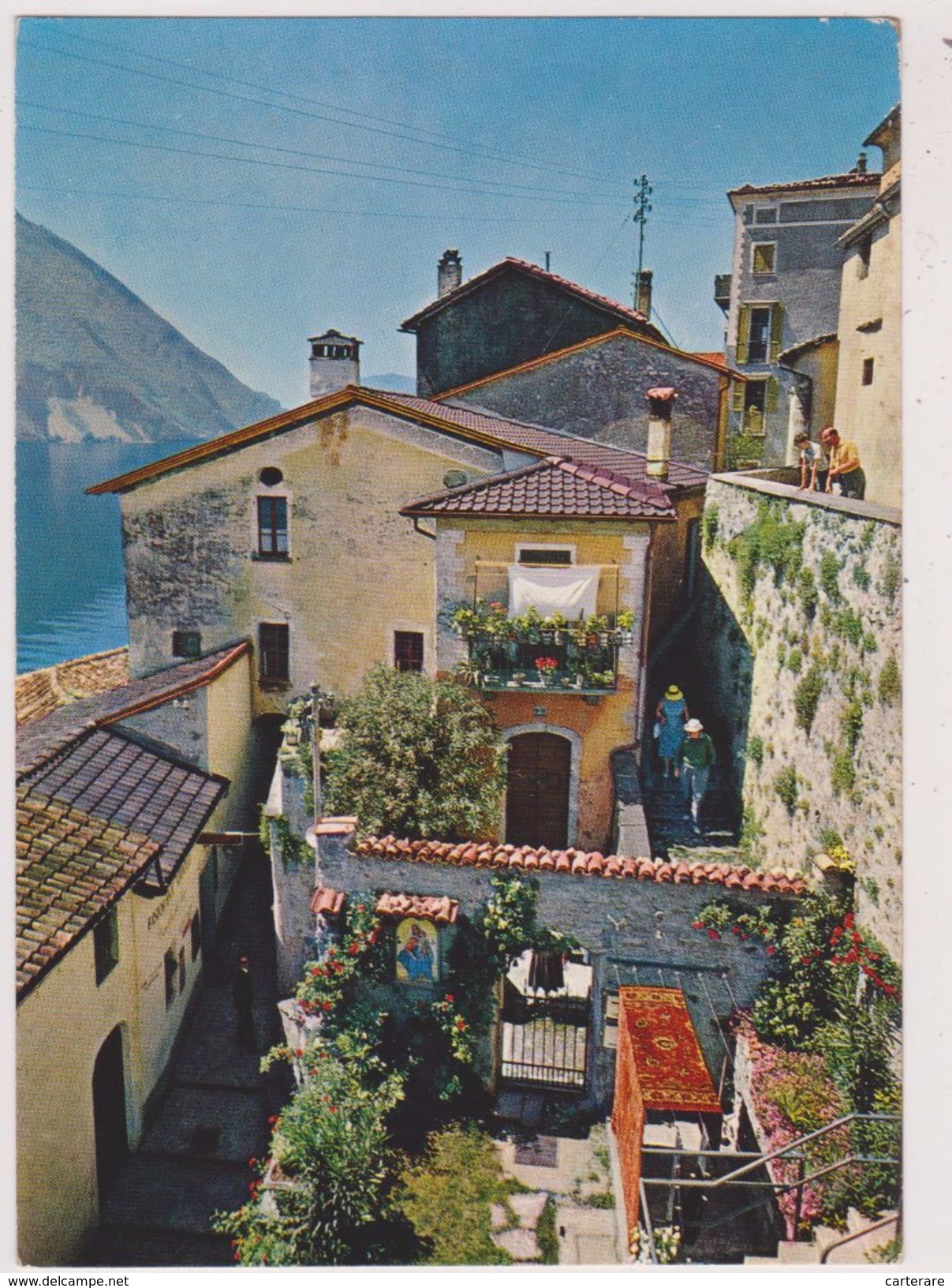 Suisse,TESSIN,LAGO DI LUGANO,GANDRIA,lac Classé Bien Culturel Suisse D'importance National,prés Lac Majeur,como,village - Lugano