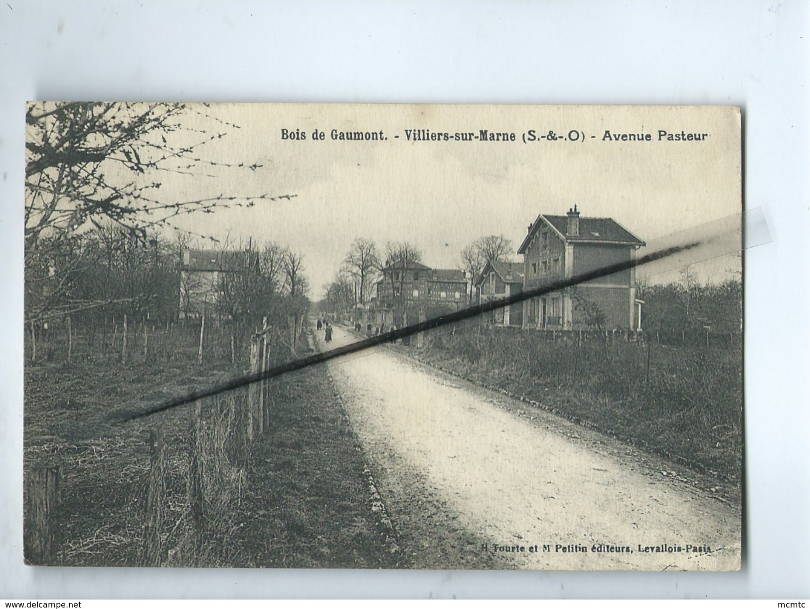 CPA Rétrécit - Bois De Gaumont - Villiers Sur Marne -(S.-et-O.) - Avenue Pasteur - Villiers Sur Marne