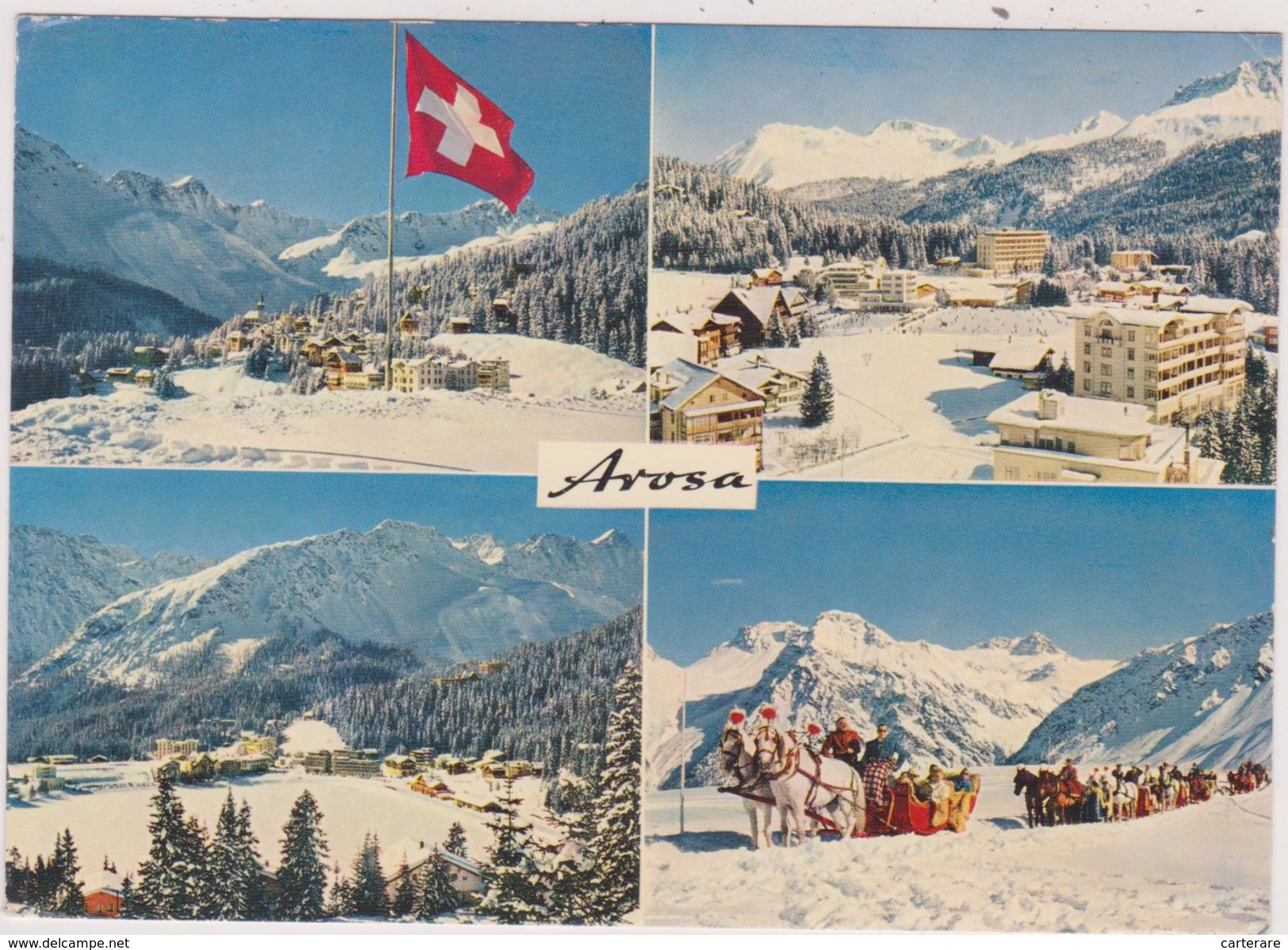 SUISSE,SCHWEIZ,SVIZZERA,SWITZERLAND,HELVETIA,SWISS ,GRISONS,AROSA - Arosa