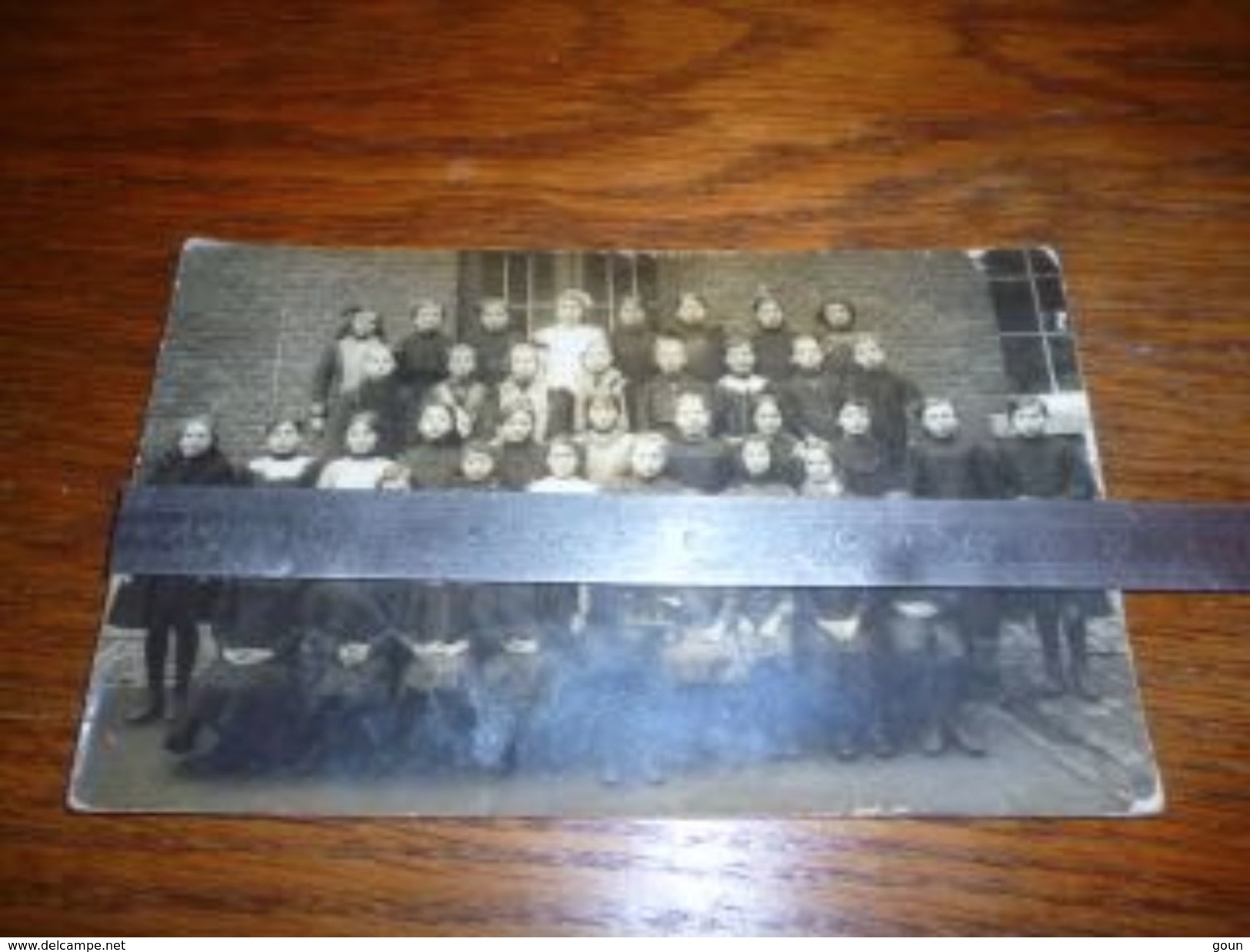 Carte Photo Scolaire Anderlues - Ecole Et Année Notée Sur La Plaquette - Anderlues