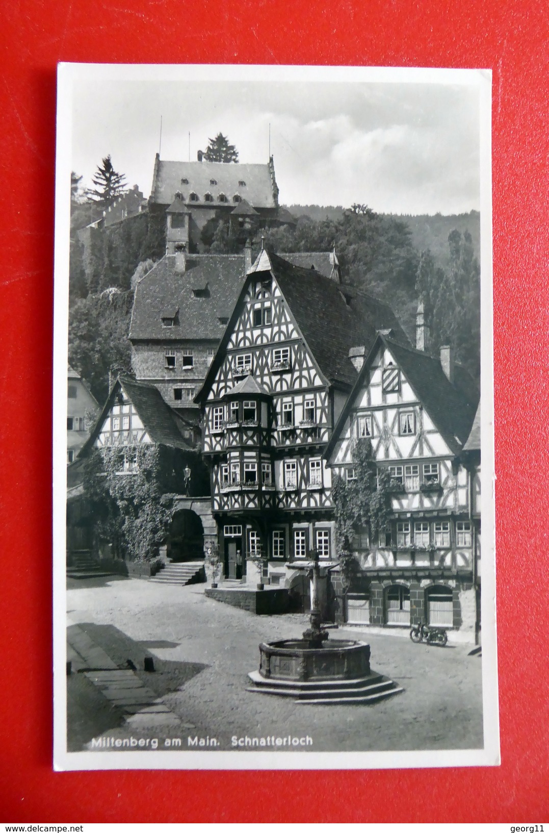 Miltenberg Am Main - 1943 - Histor. Marktplatz - Regierungsbezirk Unterfranken - Echtfoto - Kleinformat - Miltenberg A. Main