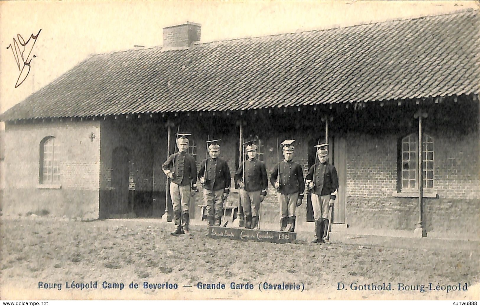 Bourg-Léopold Camp De Beverloo - Grande Garde (Cavalerie) Animée - Leopoldsburg (Camp De Beverloo)