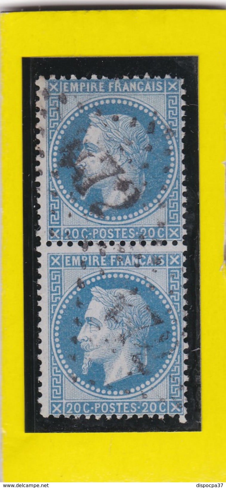 N° 29 B    GC 472     BEZIERS   /  HERAULT  - REF 1296 - Variété + PLANCHAGE Signé - 1863-1870 Napoléon III Lauré