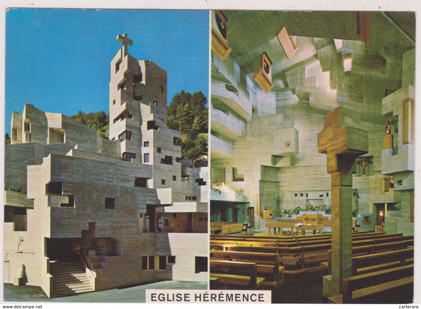 SUISSE,SWITZERLAND,SWISS,HELVETIA,SCHWEIZ ,VALAIS,HEREMENCE,EGLISE - Hérémence