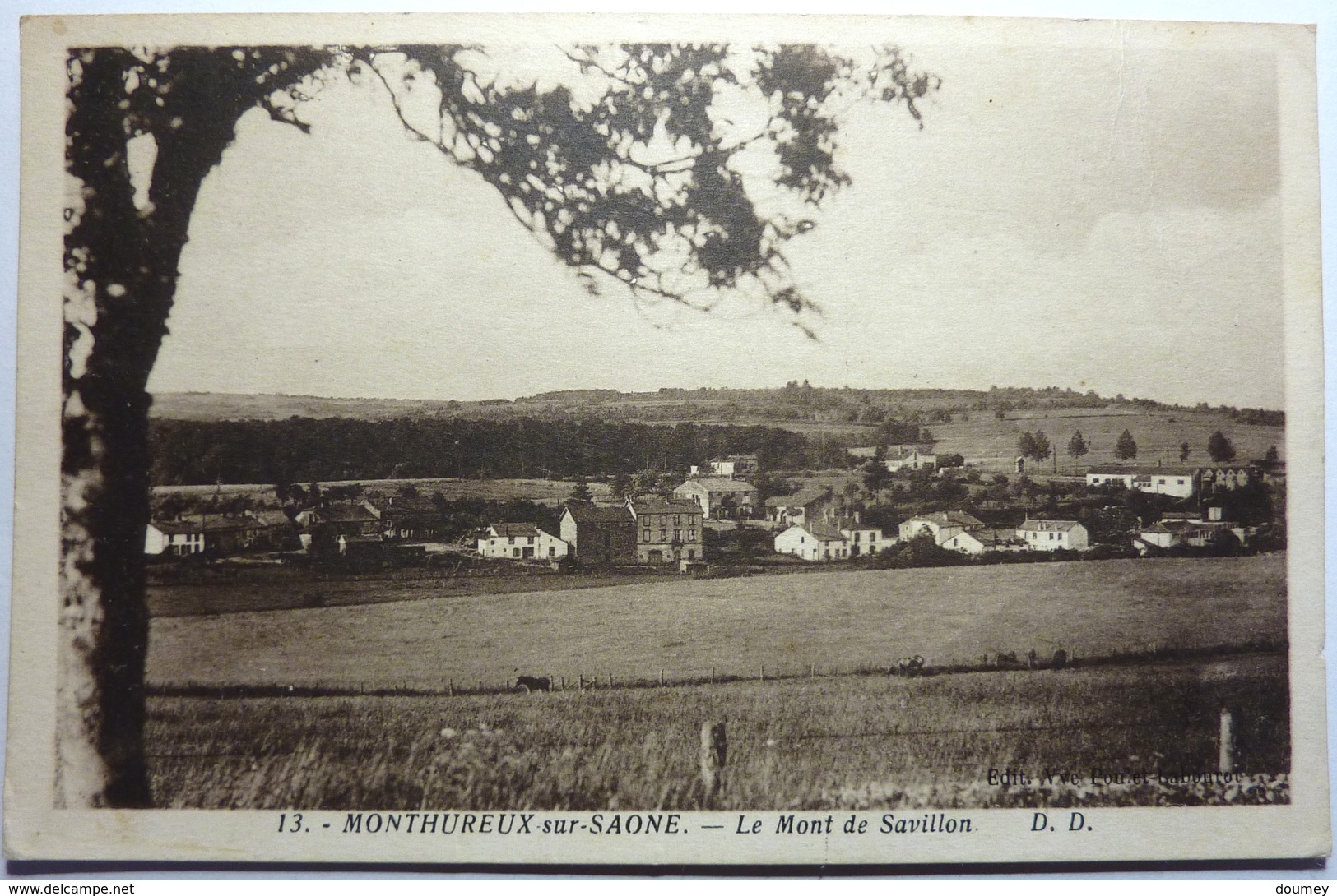 LE MONT SE SAVILLON - MONTHUREUX SUR SAONE - Monthureux Sur Saone