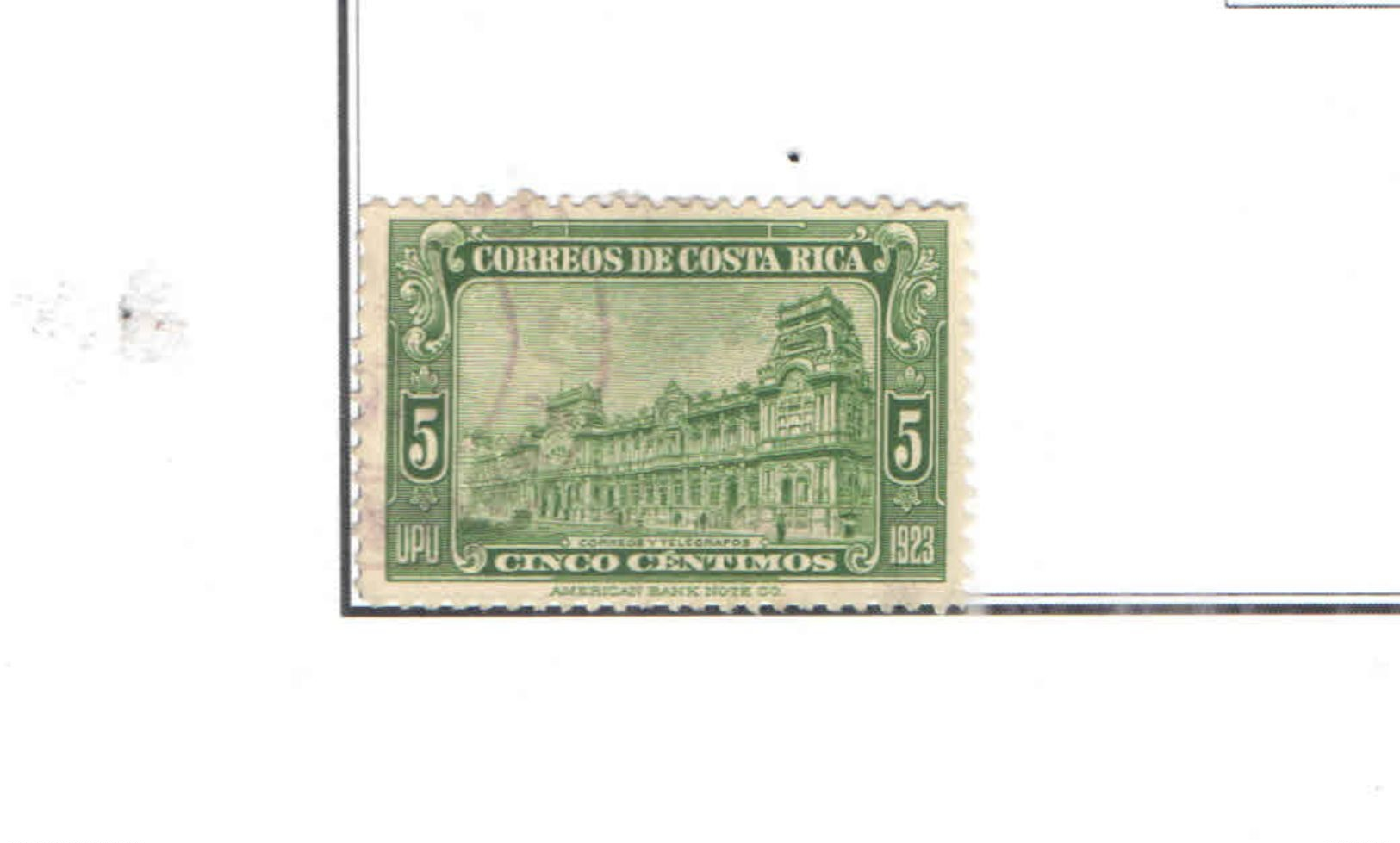 Costarica 1923/26 Nat.Mon. Scott.121+N.1 Valori Usati/Nuovi See Scans - Costa Rica