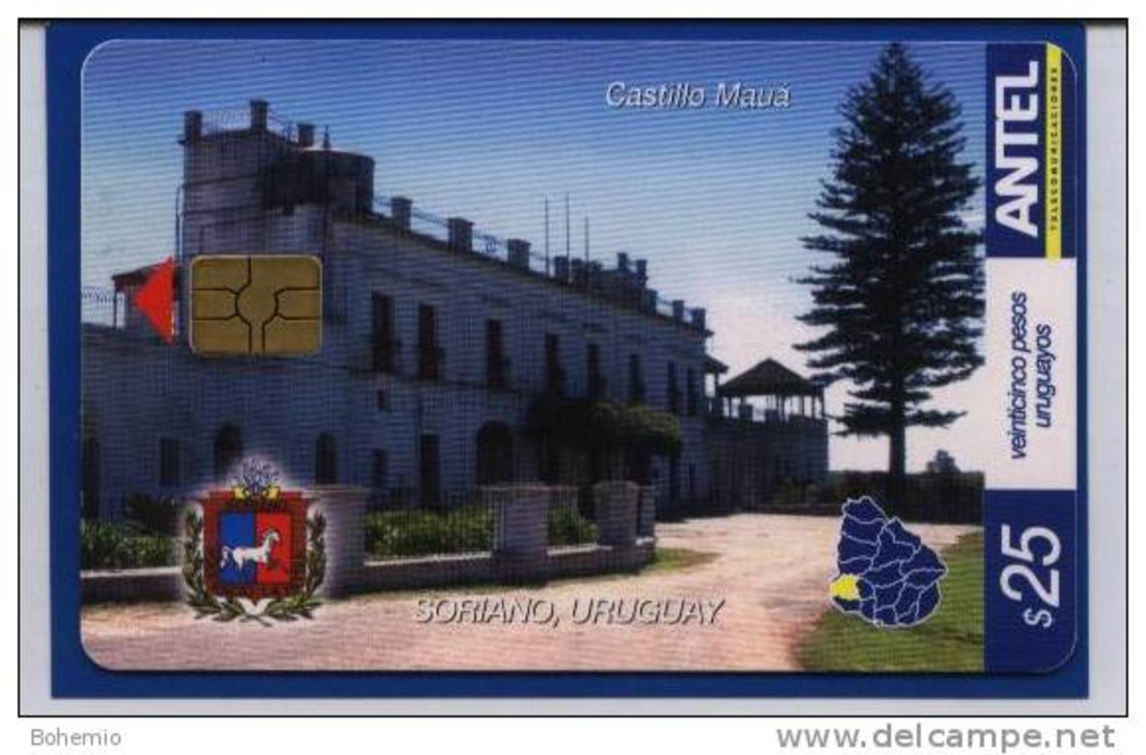 Uruguay TC394a Soriano -Castillo Mauá- - Uruguay