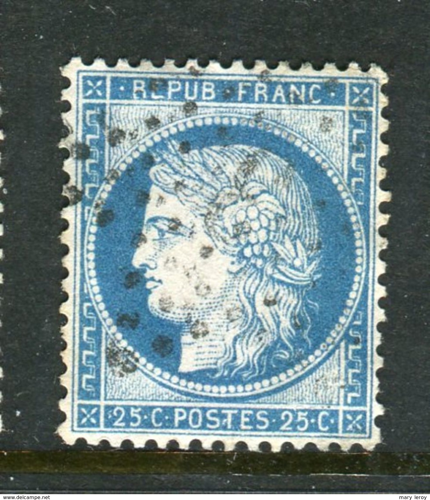 Superbe N° 60 Cachet Etoile 3 - 1871-1875 Ceres