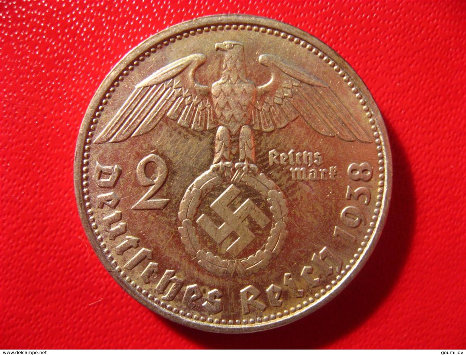 Allemagne - 2 Reichsmark 1938 D 4630 - 2 Reichsmark