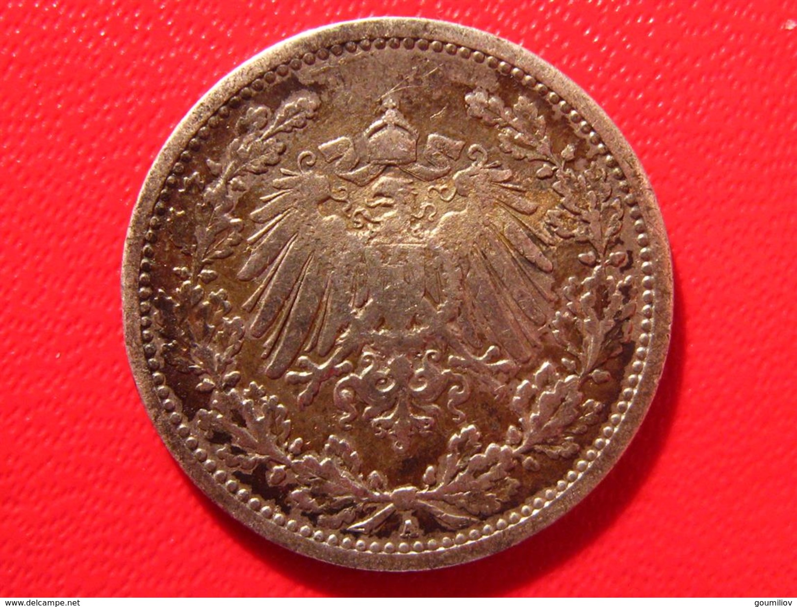 Allemagne - Demi 1/2 Mark 1905 A 4323 - 1/2 Mark