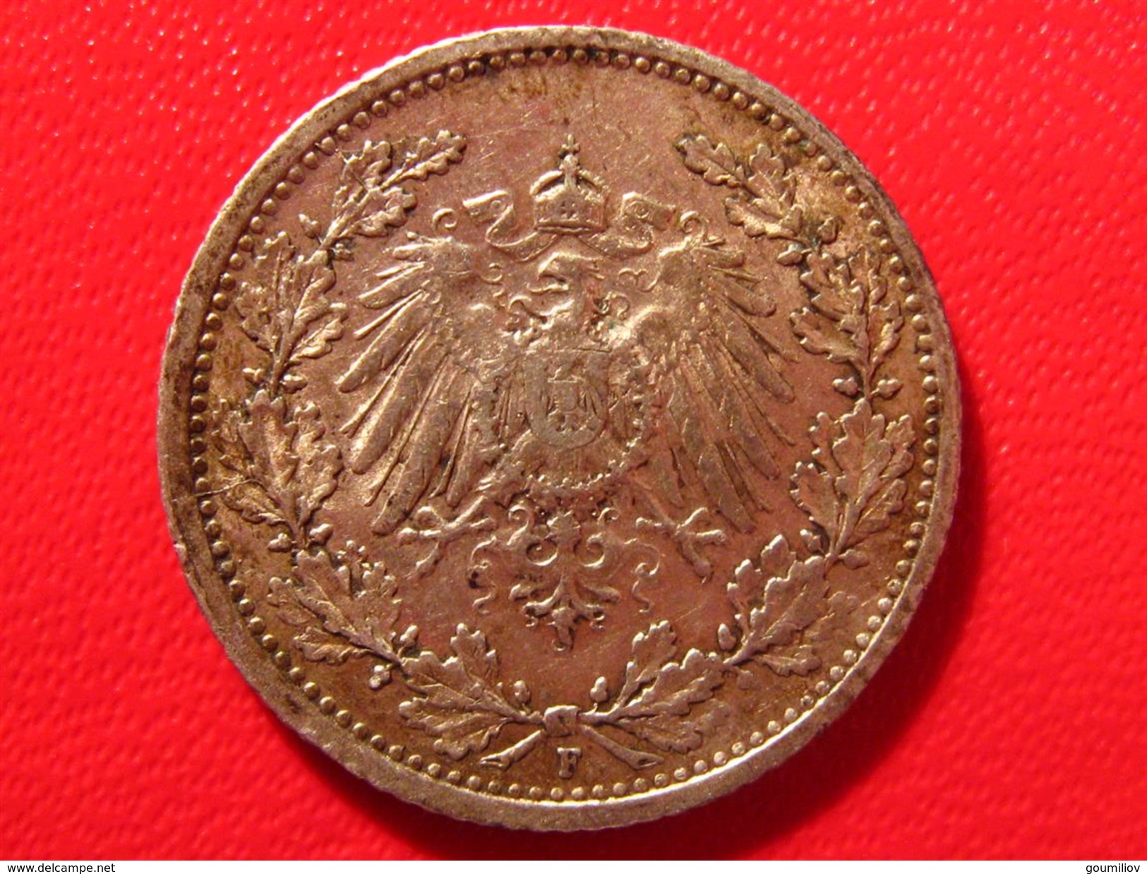 Allemagne - Demi 1/2 Mark 1912 F 4314 - 1/2 Mark