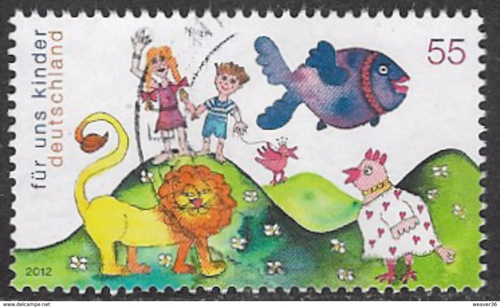 Germany 2012 Children's World 55c Good/fine Used [35/29575/ND] - Used Stamps