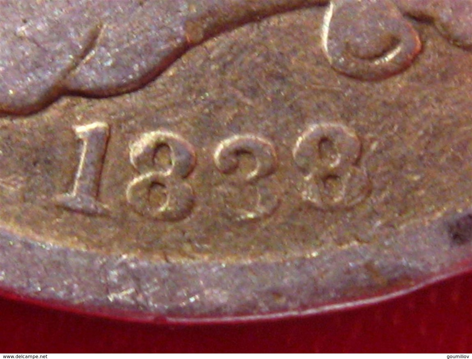 Etats-Unis - USA - 25 Cents, Quarter Dollar 1838 - Coin Bouché Sur Le 2 Et C De 25 C 4304 - 1796-1838: Bust