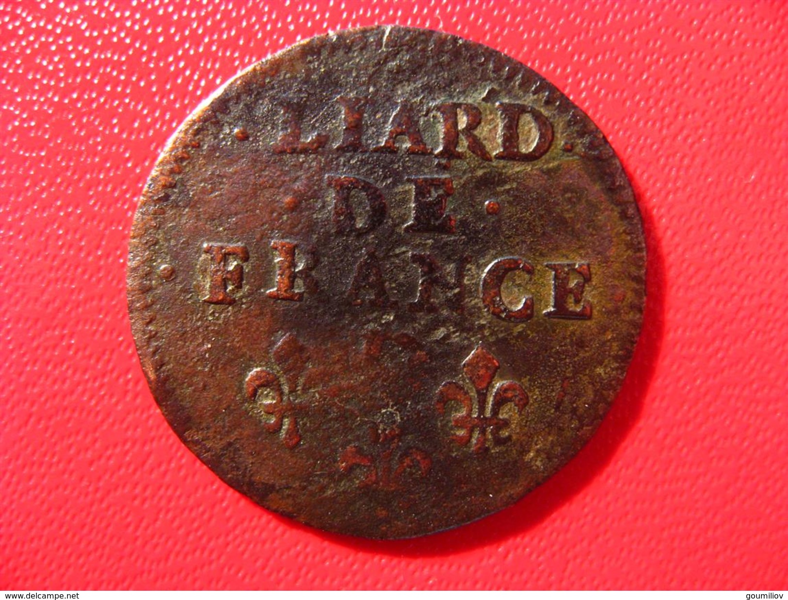 Liard De France Louis XIV 1656 D Lyon 4601 - 1643-1715 Louis XIV Le Grand